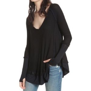 NWOT FREE PEOPLE long sleeve top